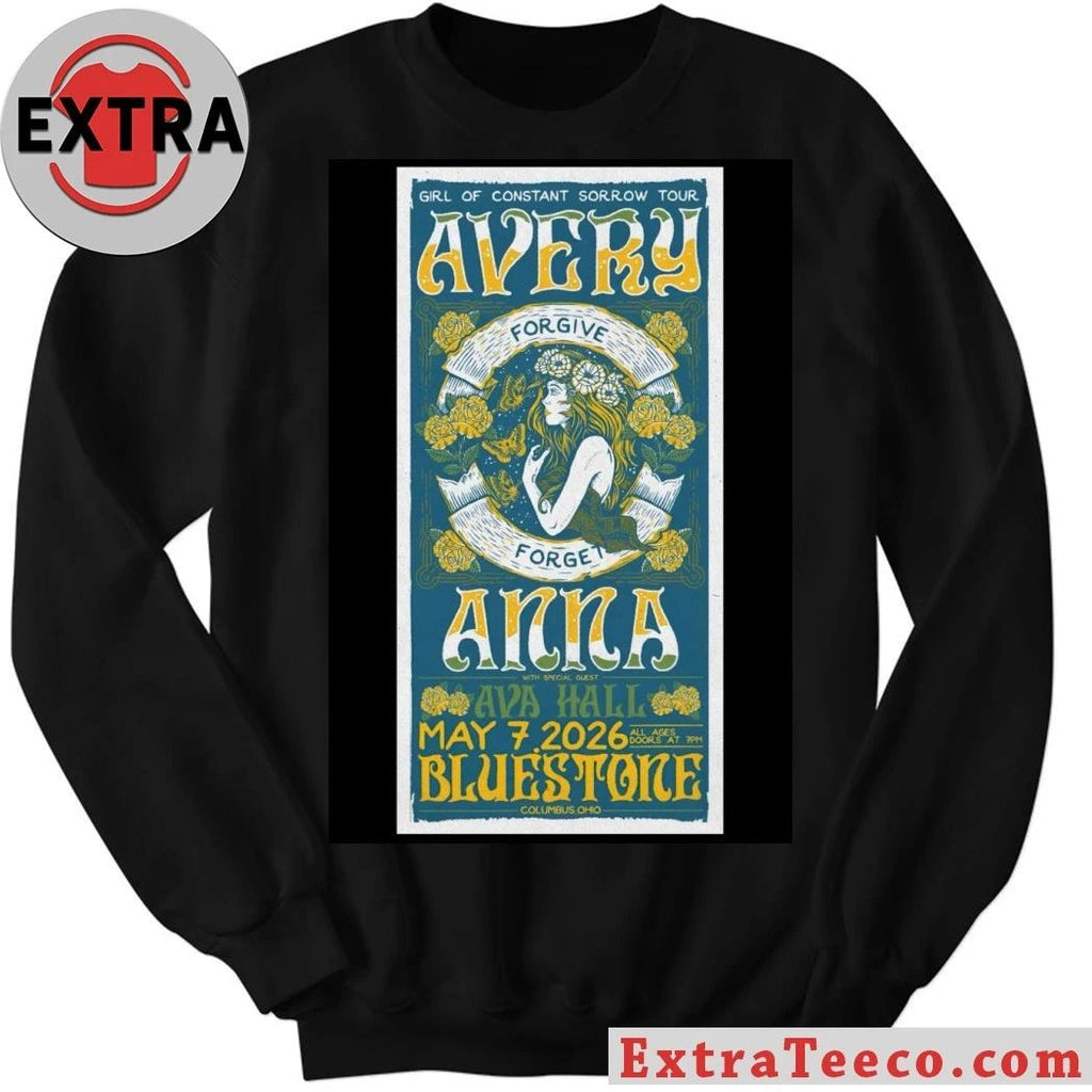 Avery Anna And Ava Hall In Columbus OH On May 7 2026 Tour Poster Shirt