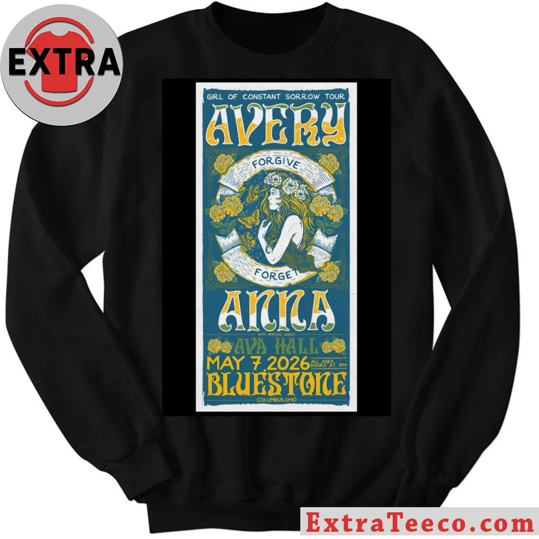Avery Anna And Ava Hall In Columbus OH On May 7 2026 Tour Poster Shirt