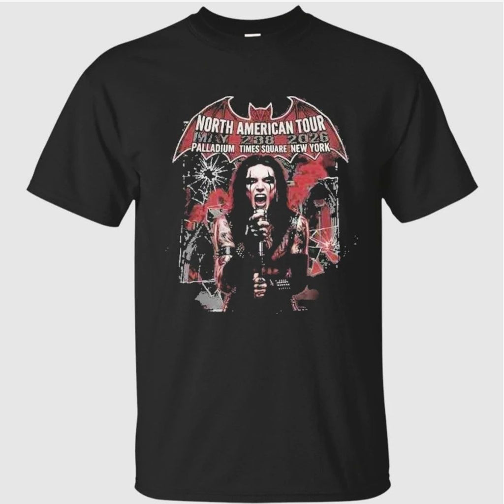Black Veil Brides North American Tour May 28 2026 Palladium Times Square New York Shirt