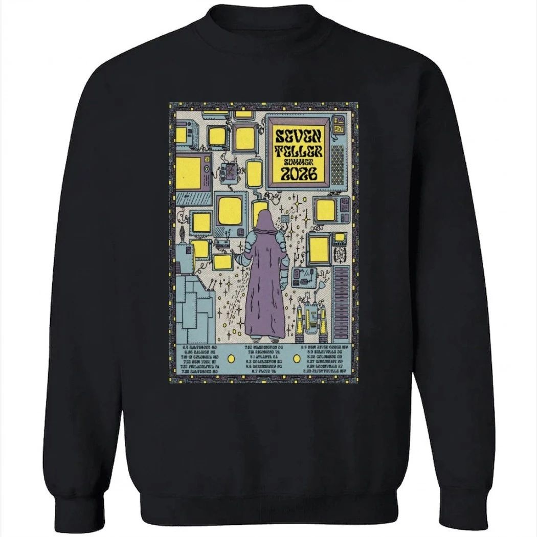 Seven Teller Tour 2026 Poster Shirt