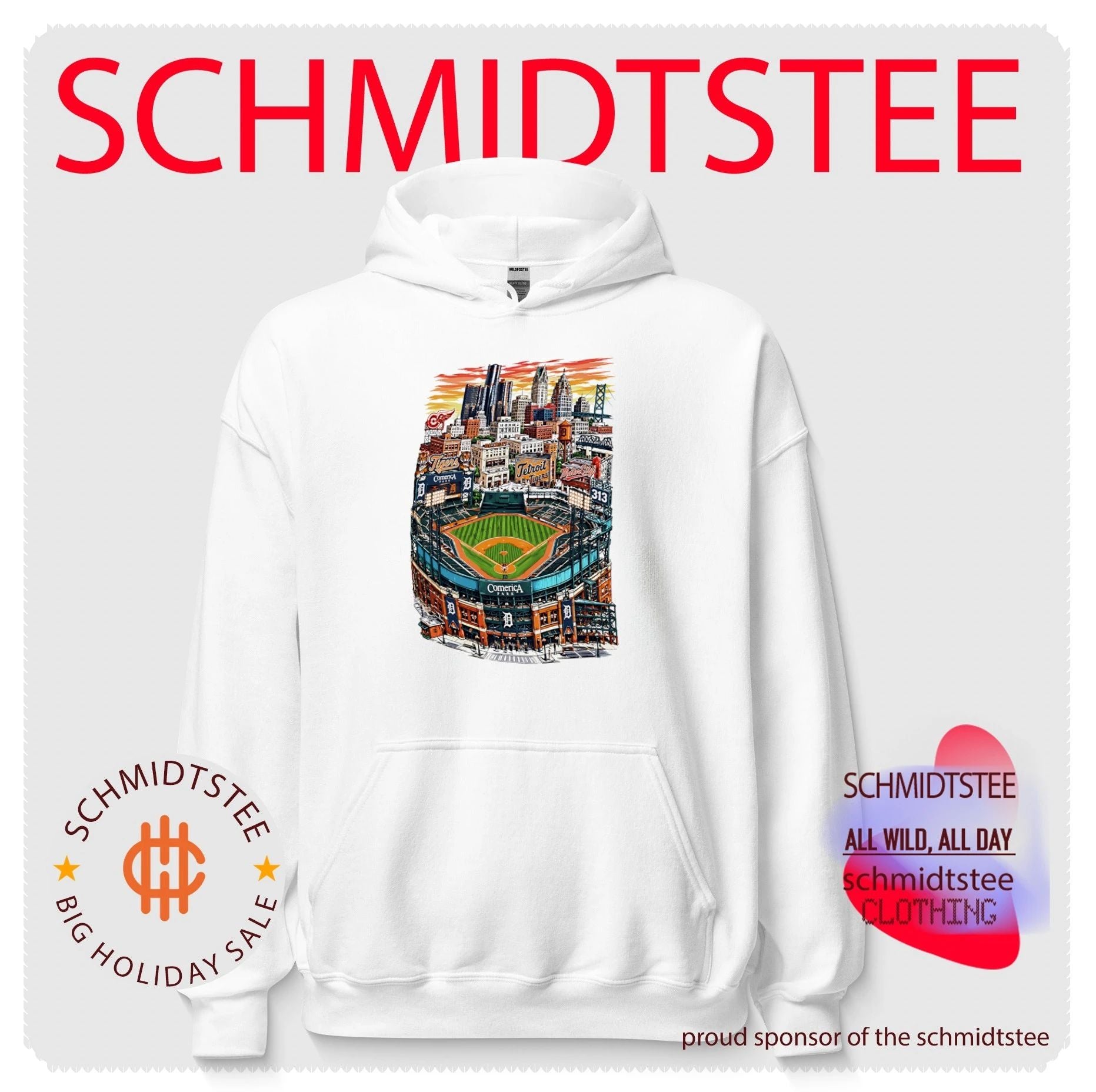 Detroit baseball Motor City Ballpark stadium shirt
