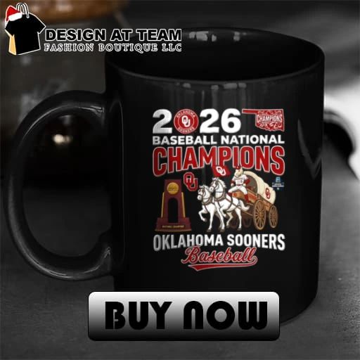 Oklahoma Sooners 2026 Baseball National Champions shirt