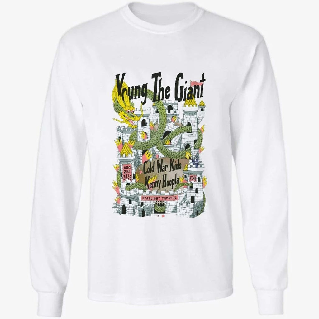 Young The Giant 8-2-2026 Kansas City MO Poster Shirt