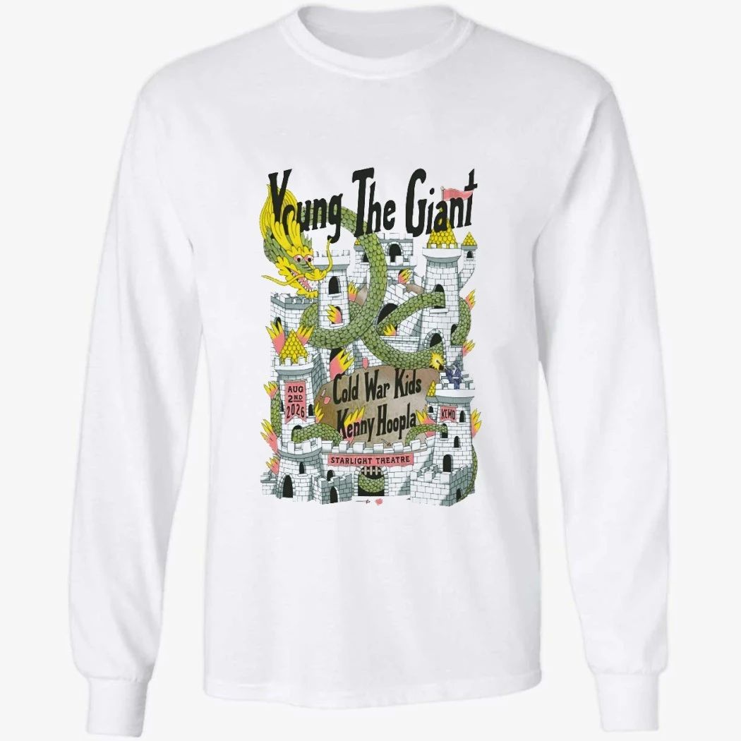 Young The Giant 8-2-2026 Kansas City MO Poster Shirt