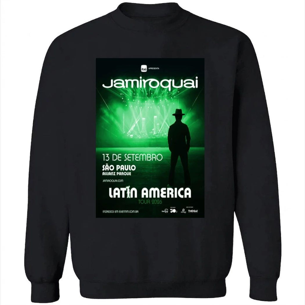 Jamiroquai Sep 13 2026 Rio de Janeiro Brazil Tour Poster Shirt