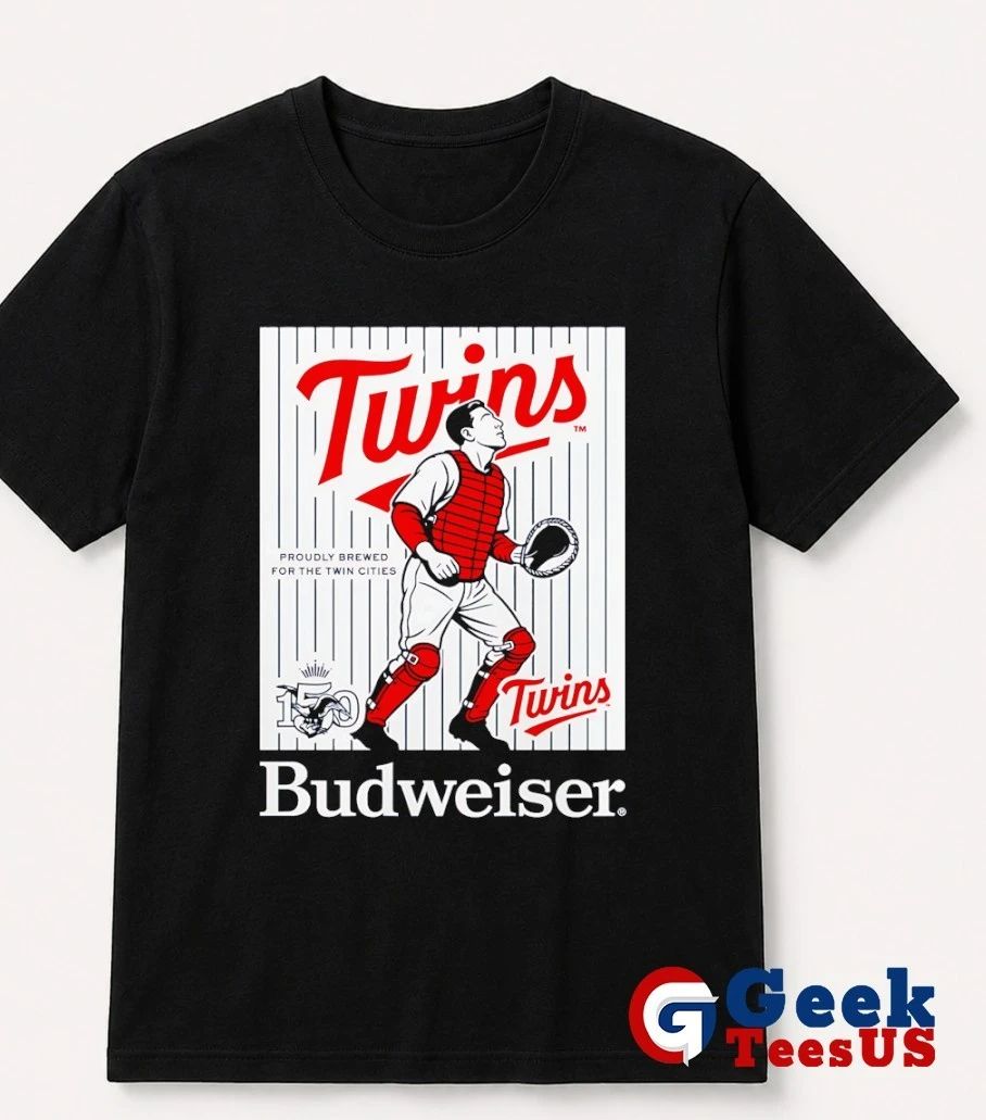 Minnesota Twins baseball 150 Years Budweiser shirt
