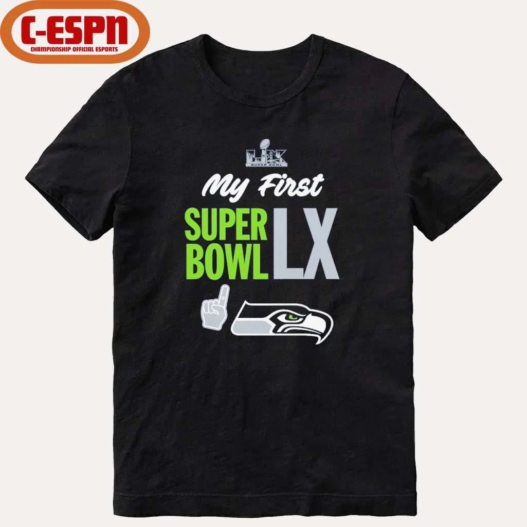 Seattle Seahawks Super Bowl LX My First T-Shirt