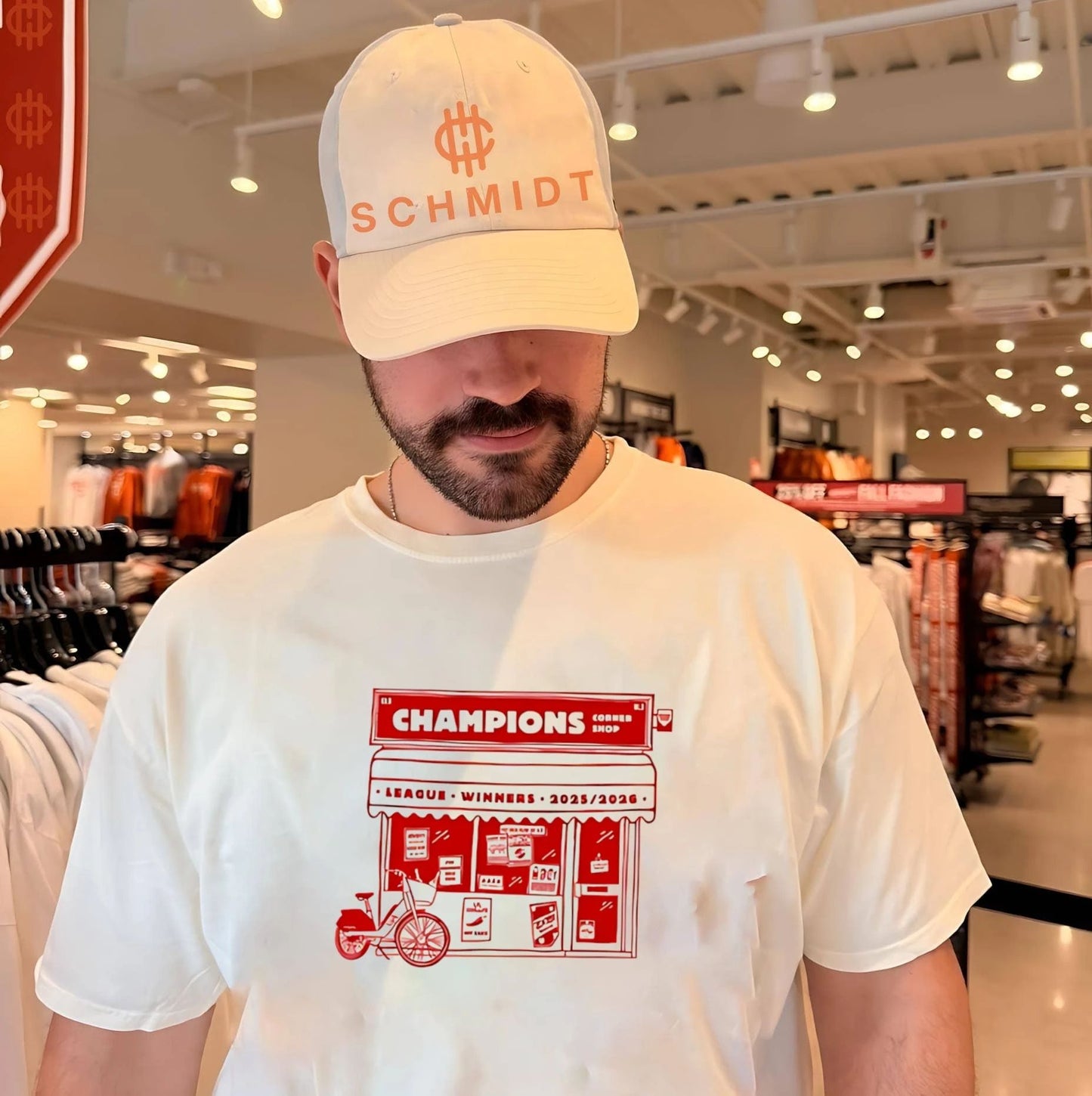 Champions corner shope league winner 2025 2026 illustration shirt