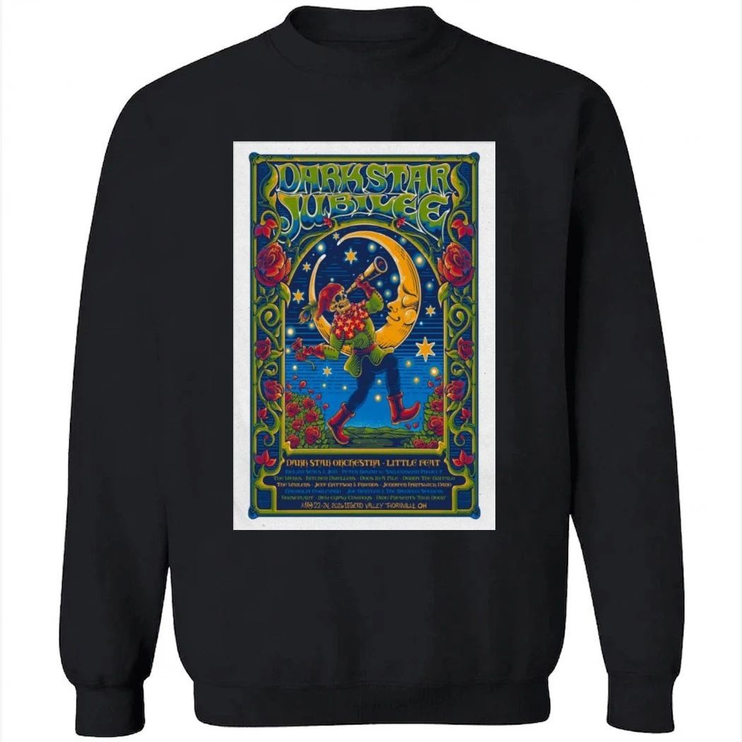 Dark Star Jubilee 2026 Music Festival Poster Shirt