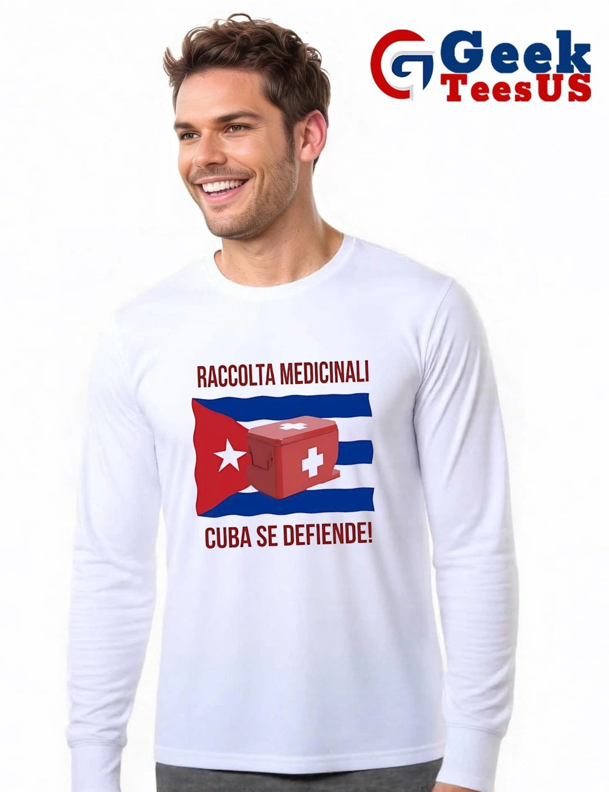 Raccolta Medicinali Cuba se defiende Medical Aid Supplies Support Mission shirt