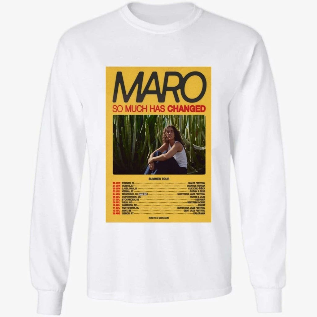 Maro Summer Tour 2026 Poster Shirt
