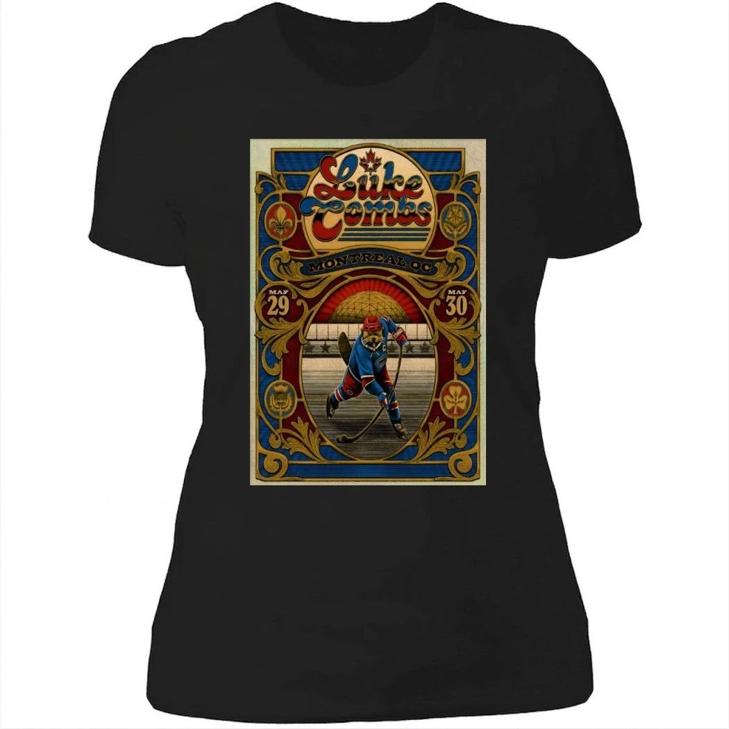 Luke Combs 5-30-2026 Montreal Quebec Poster Shirt