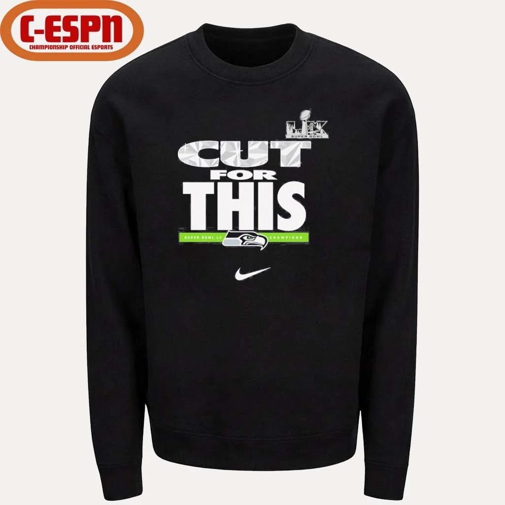 Nike Cut For This Seattle Seahawks Super Bowl LX Champions Parade T-Shirt