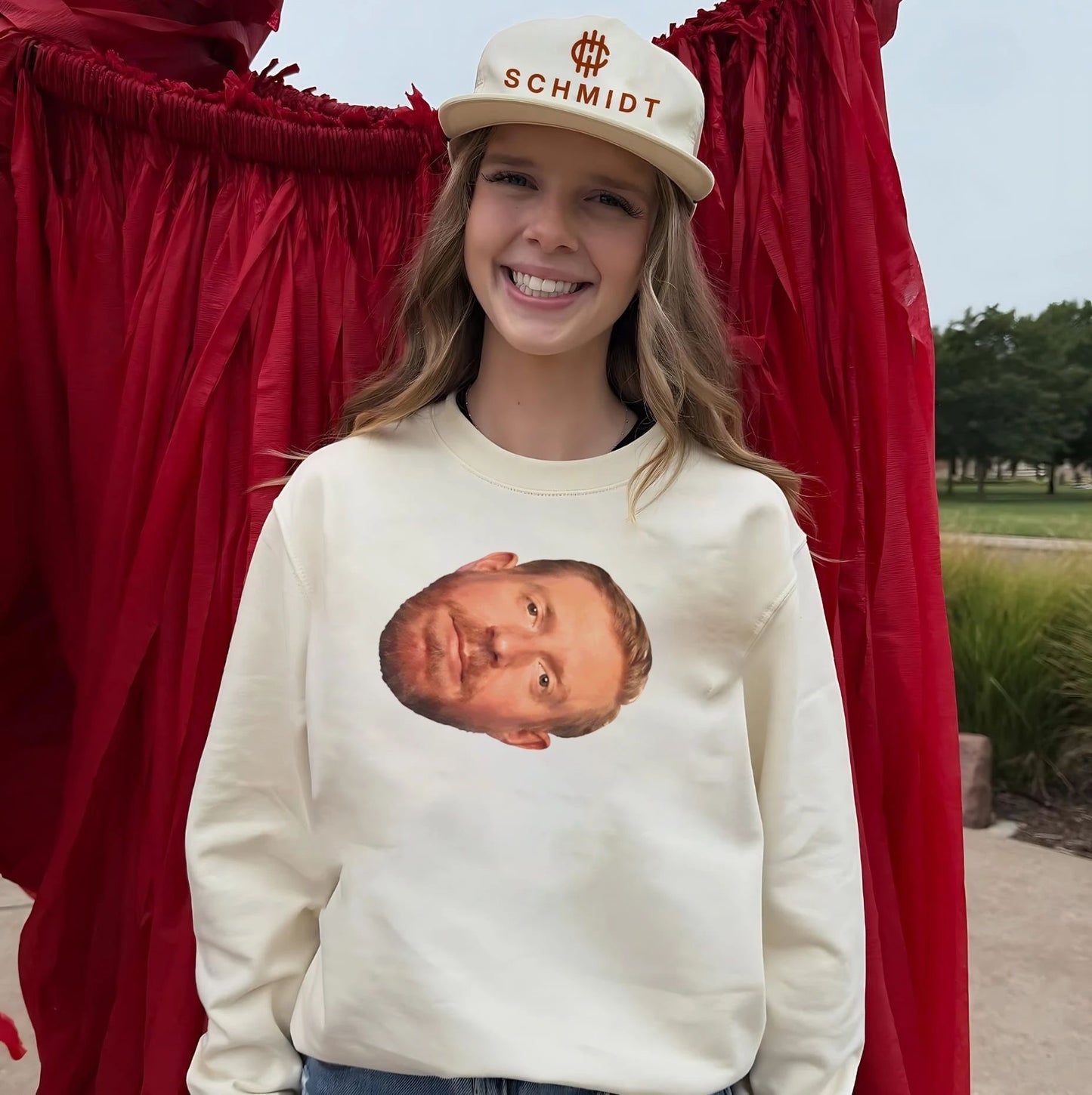 Orange Cassidy big face shirt