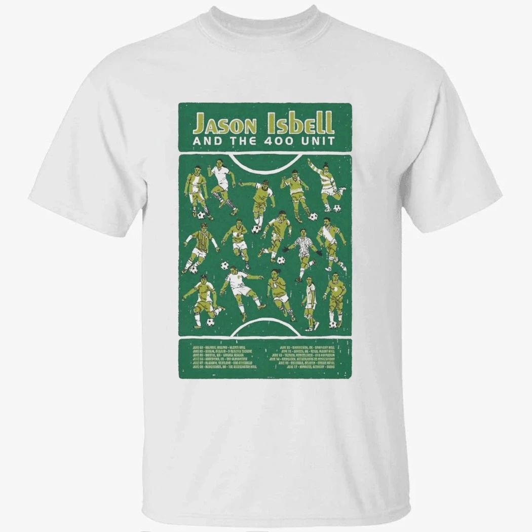 Jason Isbell and The 400 Unit UKEU Tour 2026 Poster Shirt