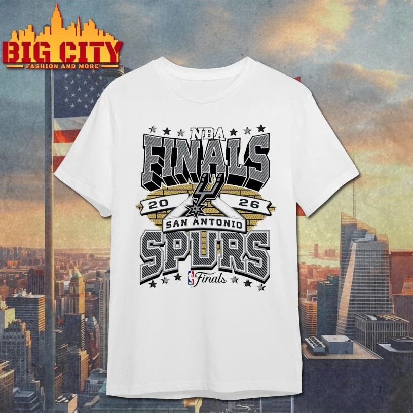 San Antonio Spurs Men’s ’47 Brand 2026 NBA Finals Court Franklin Shirt