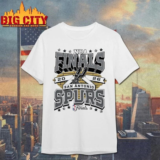 San Antonio Spurs Men’s ’47 Brand 2026 NBA Finals Court Franklin Shirt