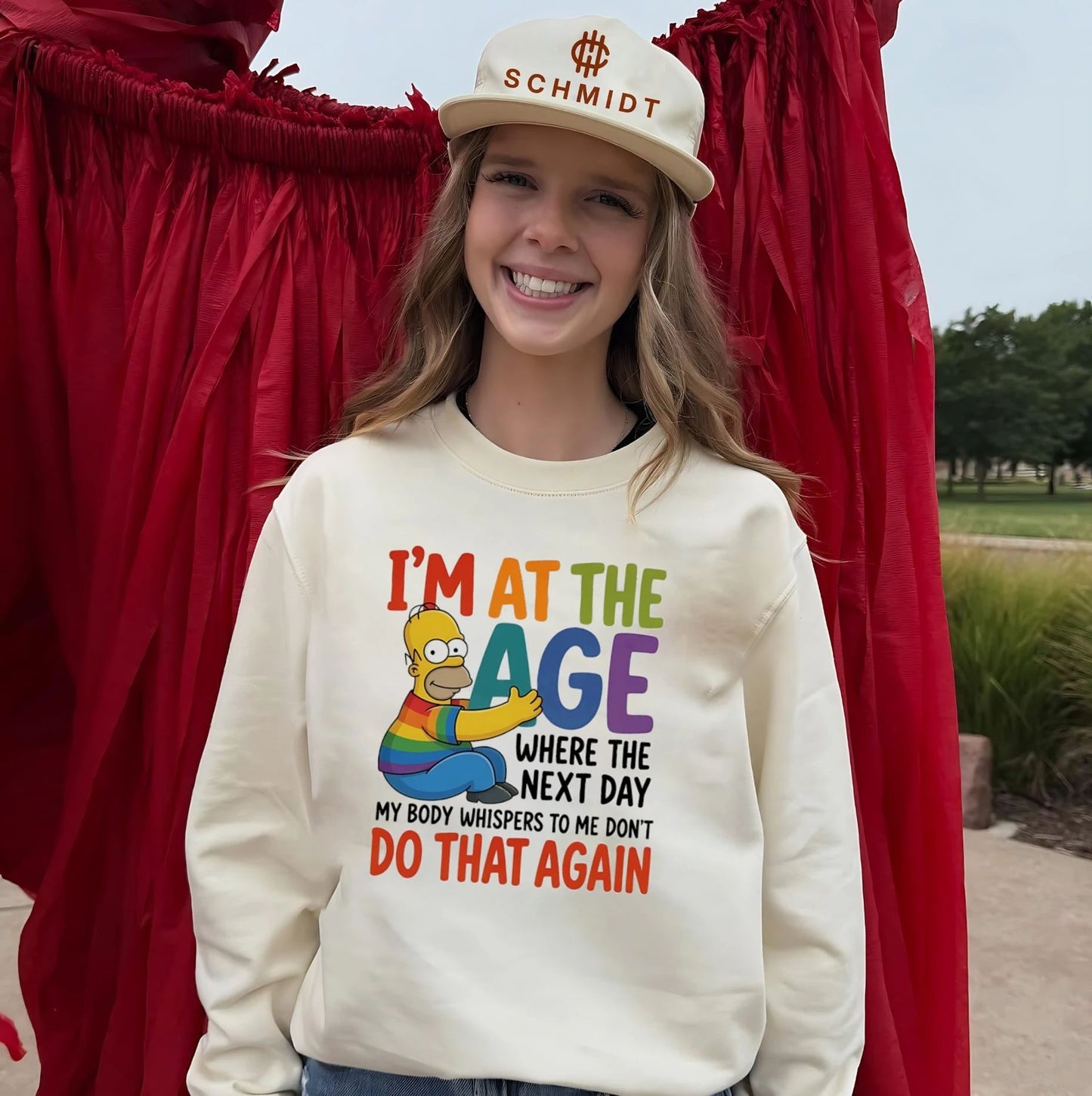 I’m at the age where the next day my body whispers to me don’t Simpson shirt