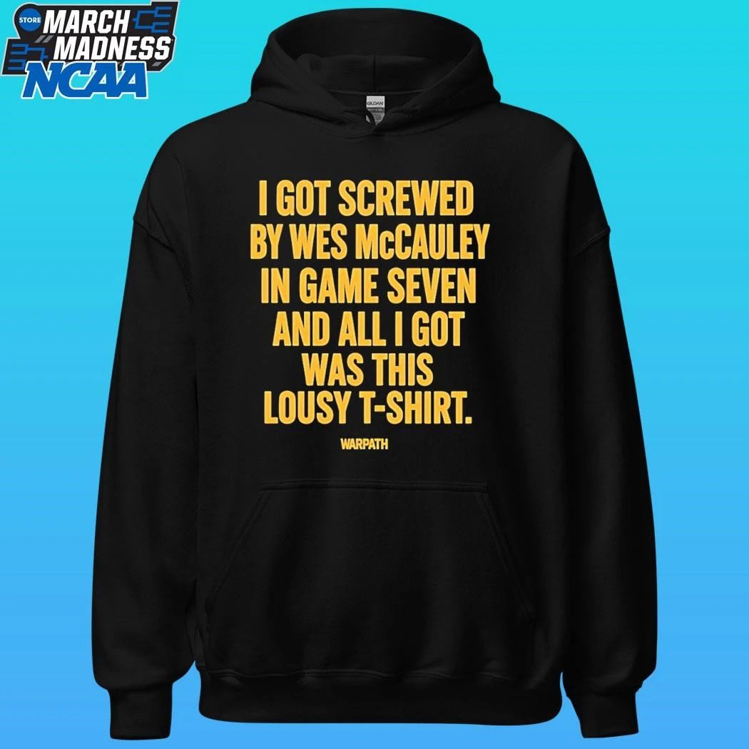 Buffalo Sabres I Got Screwed By Wes Mccauley In Game Seven And All I Got Was This Lousy Shirt