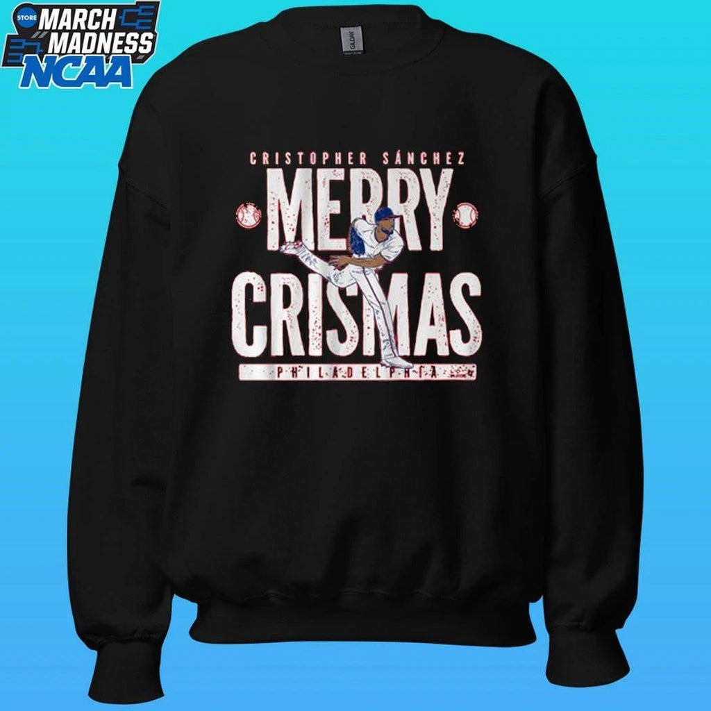 Cristopher Sanchez Merry Crismas Philadelphia Phillies Shirt