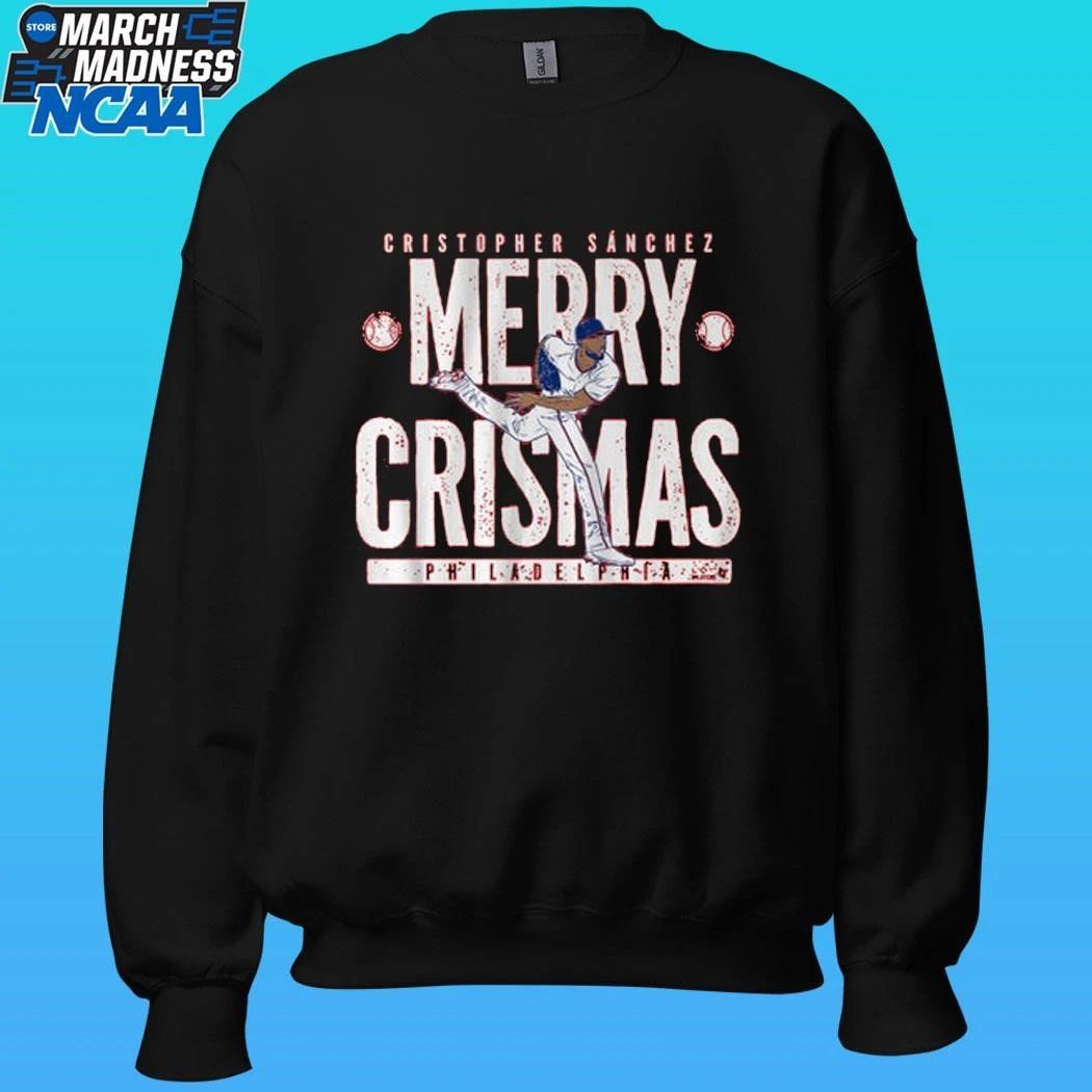 Cristopher Sanchez Merry Crismas Philadelphia Phillies Shirt