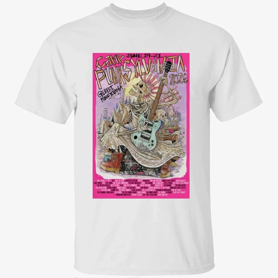 Camp Punksylvania 6-21-2026 Gilbert PA Poster Shirt