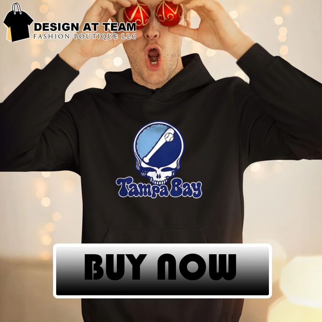 Tampa Bay Baseball Grateful Dead Stealie Skull shirt