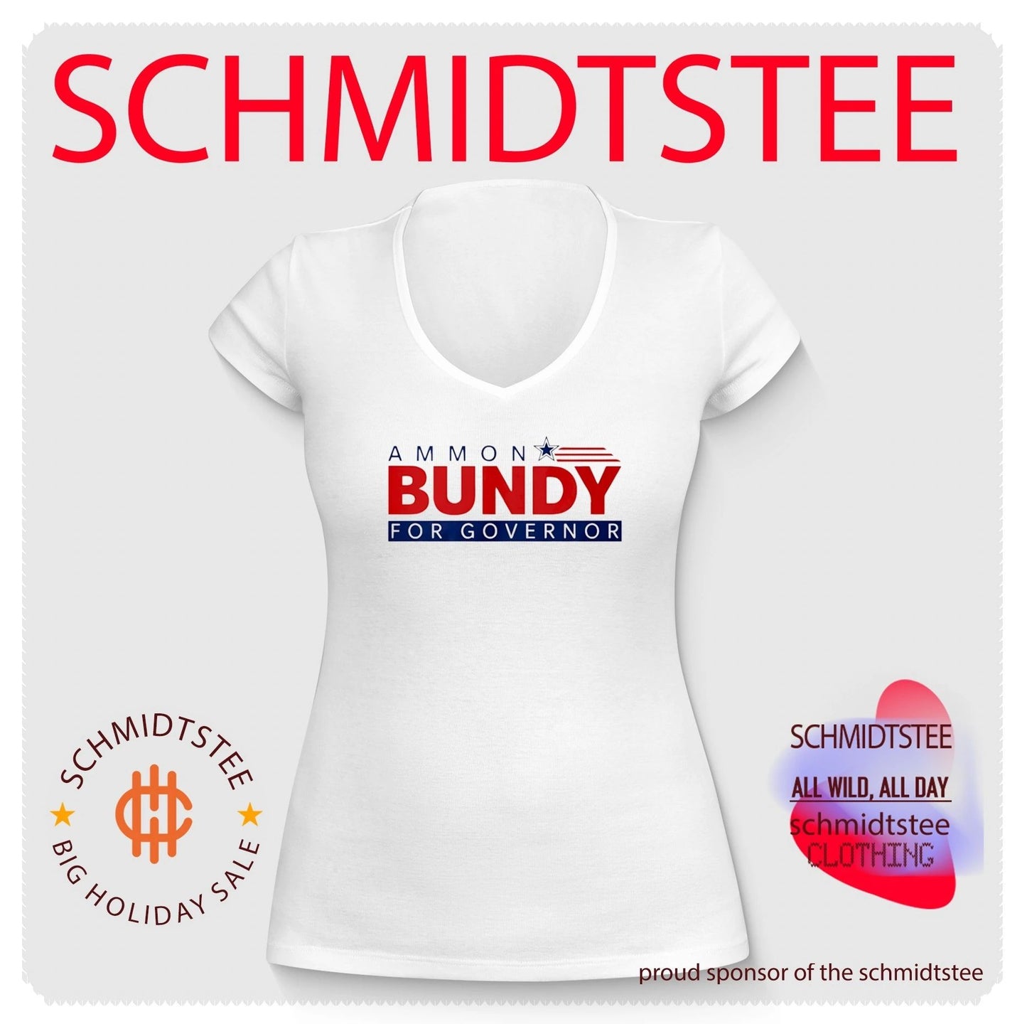 Ammon Bundy for Governor Vote 2026 shirt
