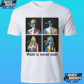 Crescendolls Work Is Never Over Daft Punk Shirt