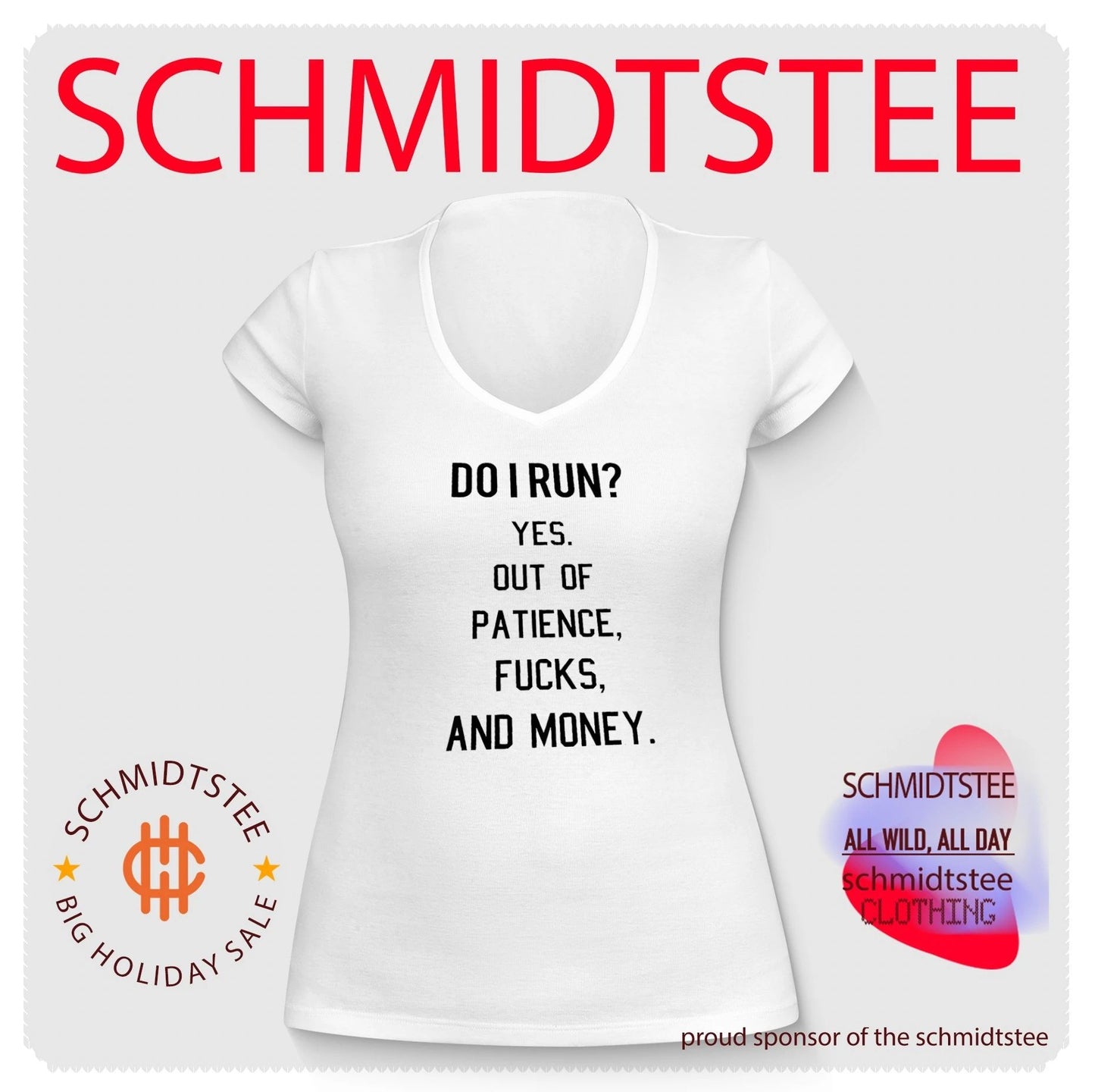 Do I run yes out of patience fucks and money shirt