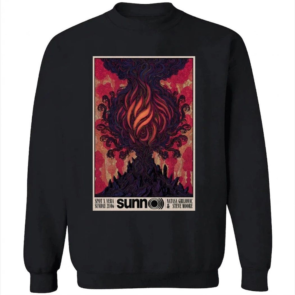 Sunn O 21 06 2026 Natasja Grujovic & Steve Moore Spot x Vera Poster Shirt