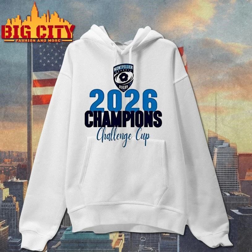 Montpellier Herault Rugby Challenge Cup 2026 Trophy 1 Shirt