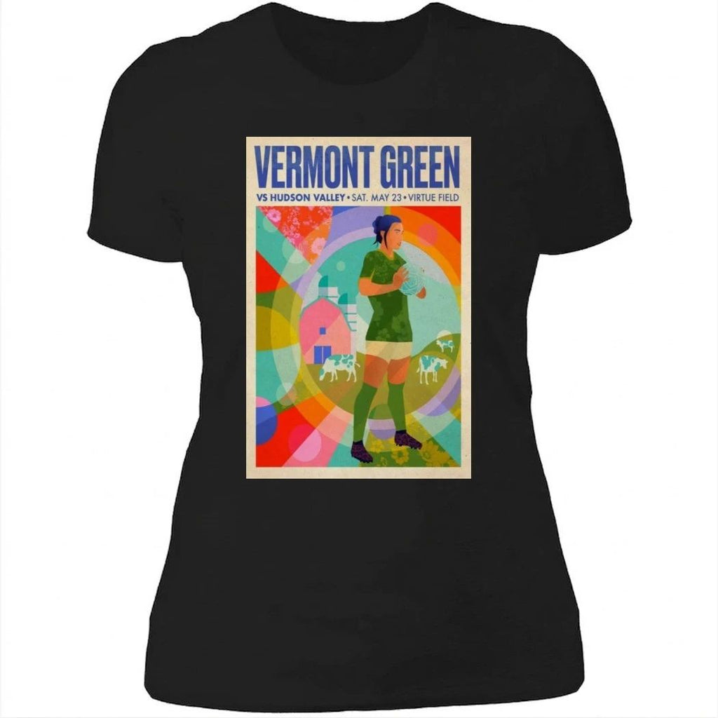 Vermont Green FC vs Hudson Valley Poster Virtue Field May 23 2026 Shirt