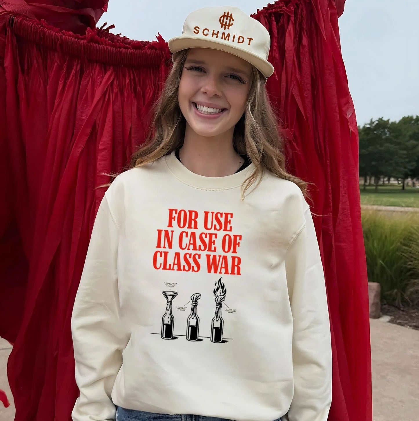 For use in case of class war shirt