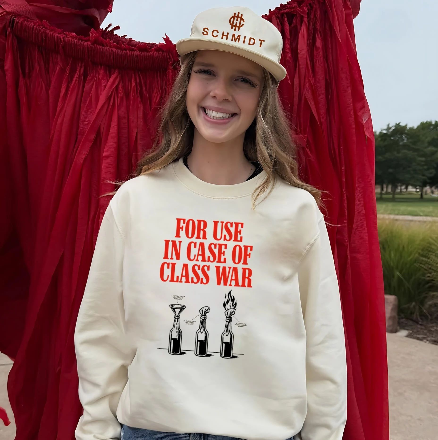 For use in case of class war shirt