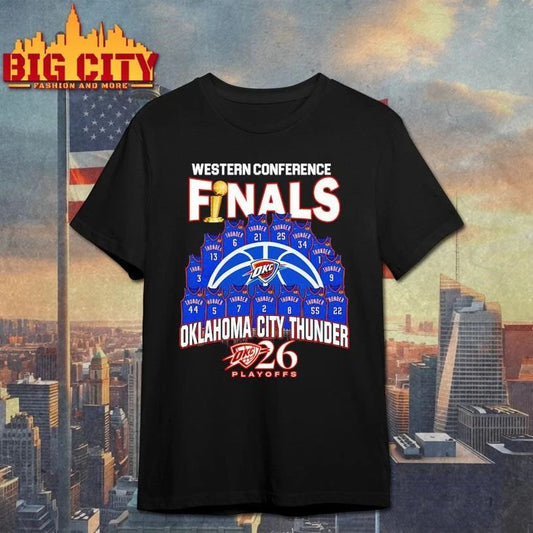 Oklahoma City Thunder Western Conference Finals Shirt