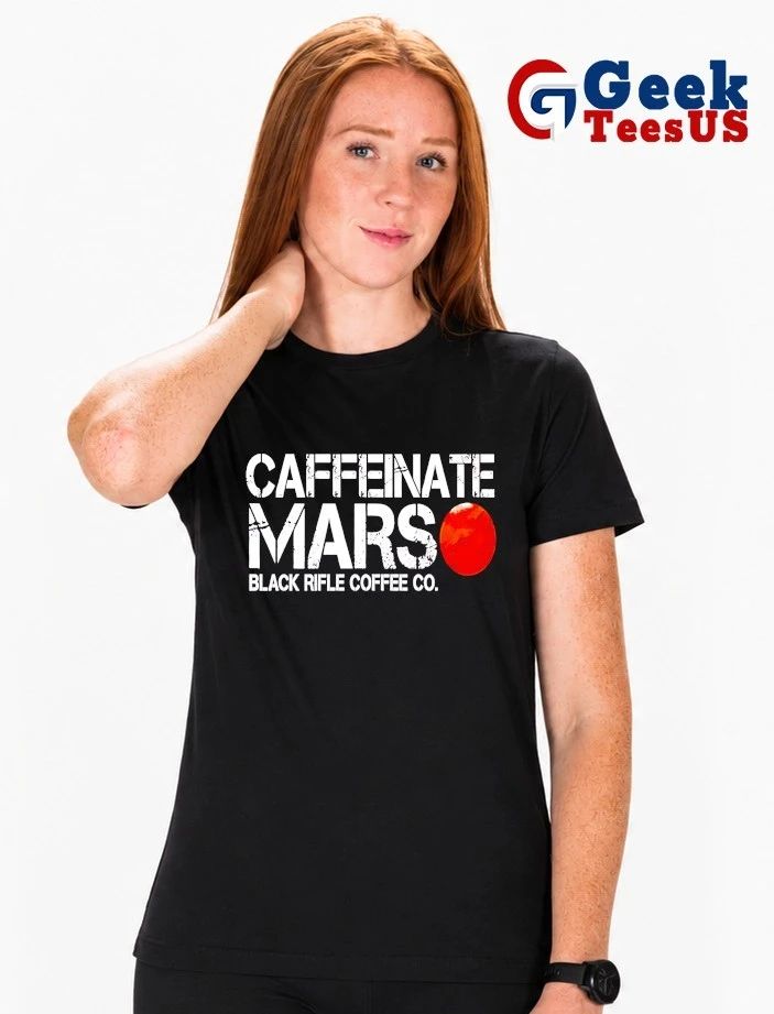 Caffeinate Mars Black Rifle Coffee shirt