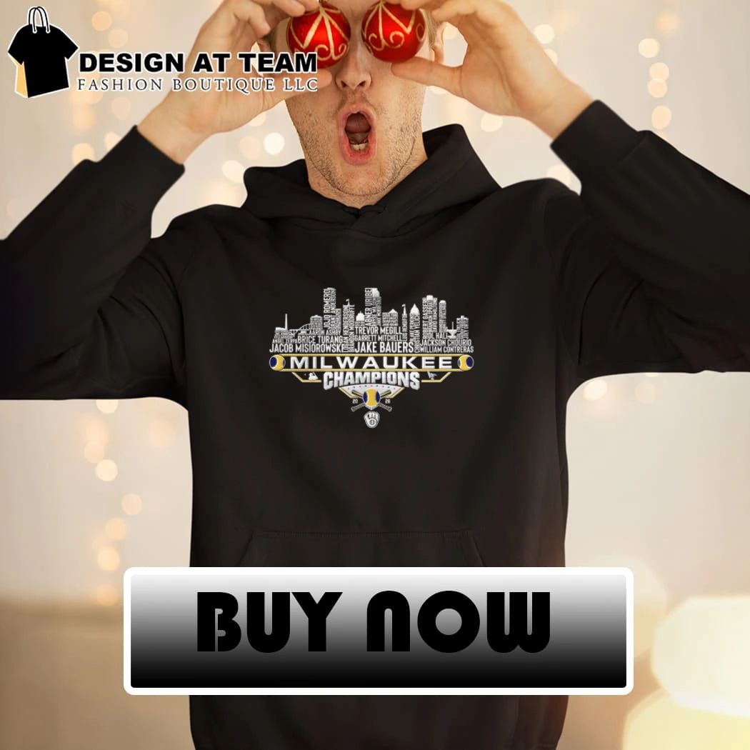 Milwaukee Baseball National Champions 2026 Milwaukee City Skyline shirt