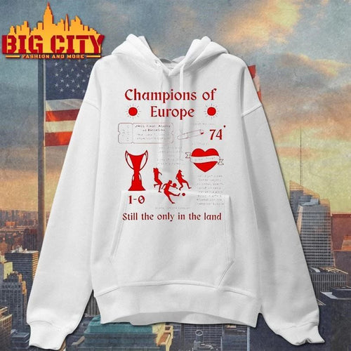 Arsenal Fc European Champions Champions Of Europe Still The Only In The Land Shirt