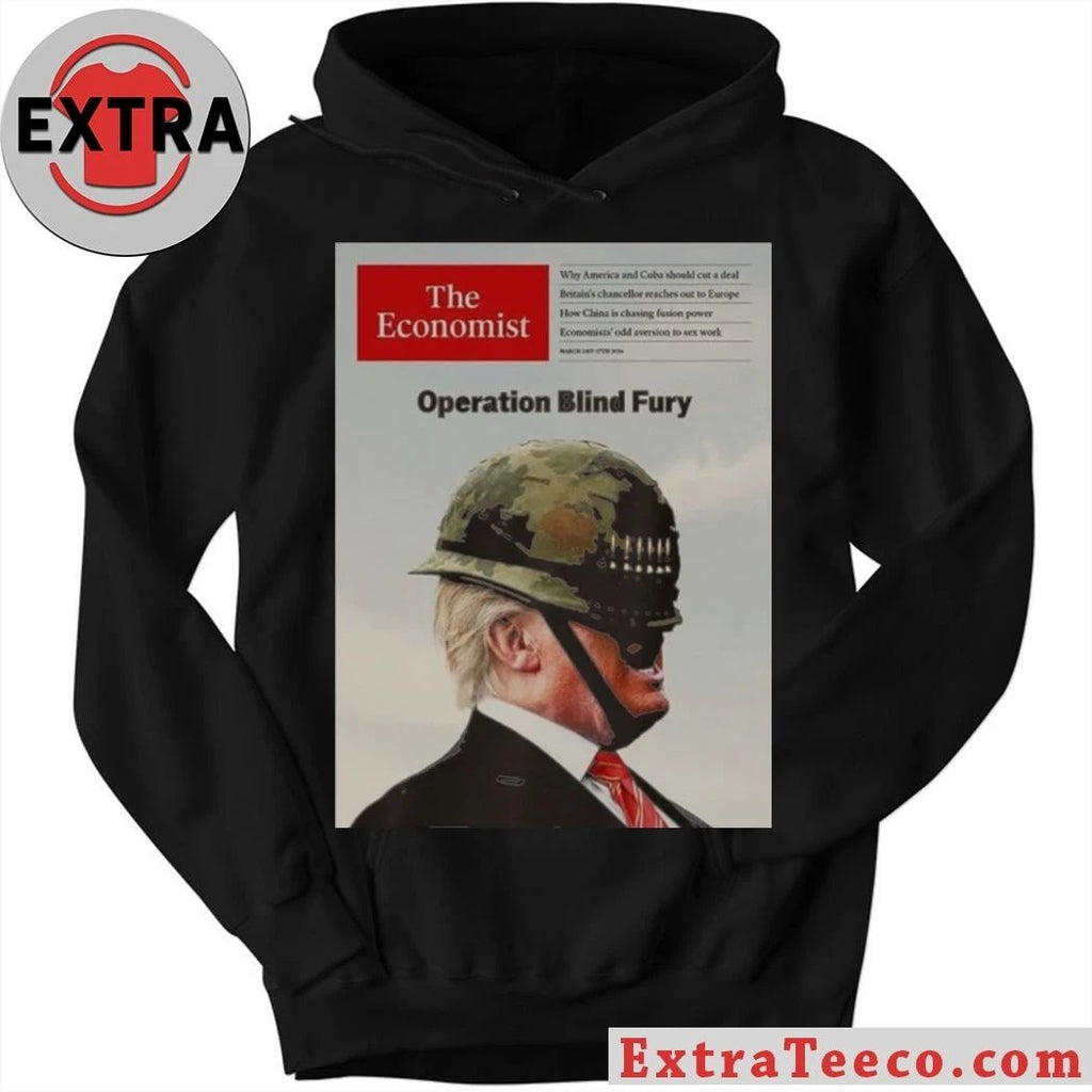 Donald Trump The Economist Operation Blind Fury Shirt