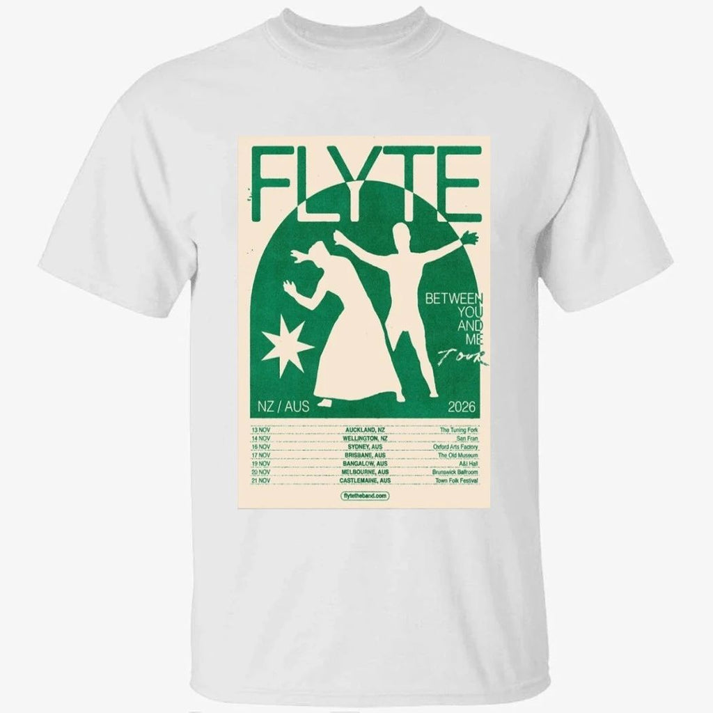 Flyte Australia and New Zealand Tour 2026 Poster Shirt