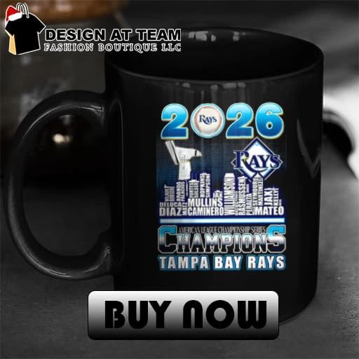 2026 American League Championship Series Champions Tampa Bay Rays shirt