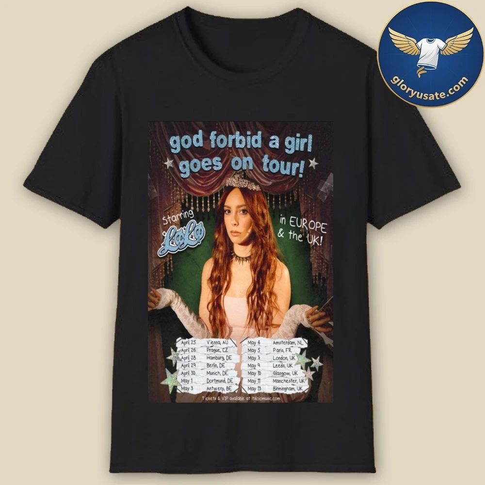 Lolo Europe And UK Tour 2026 Poster Shirt
