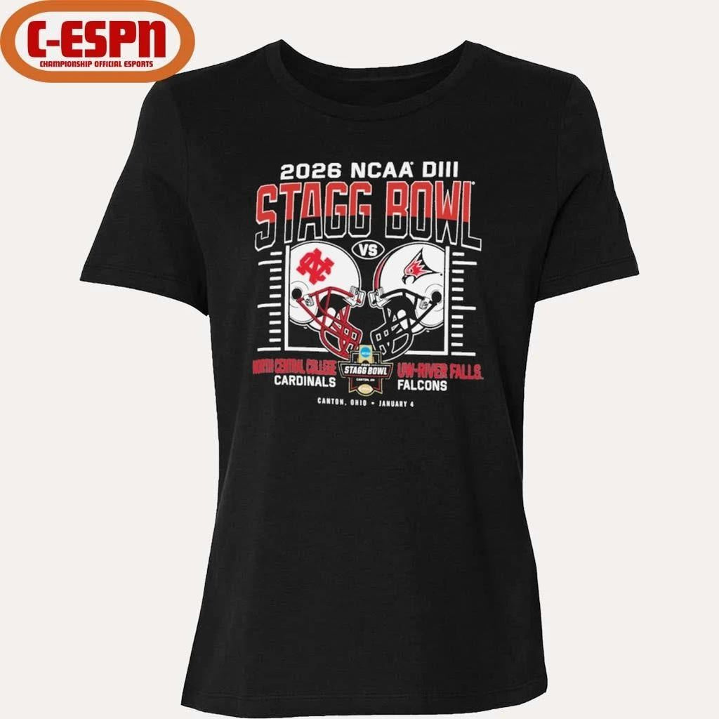 North Central College Vs UW-River Falls DIII Stagg Bowl Championship Shirt