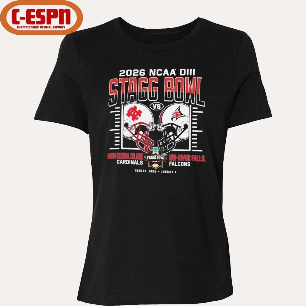 North Central College Vs UW-River Falls DIII Stagg Bowl Championship Shirt