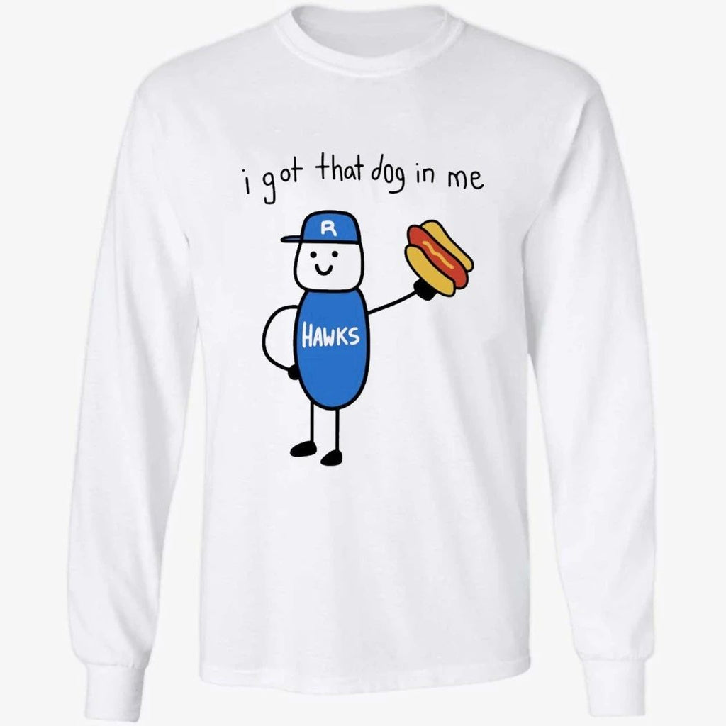 I Got That Dog In Me Edmonton Riverhawks Fan Baseball Shirt