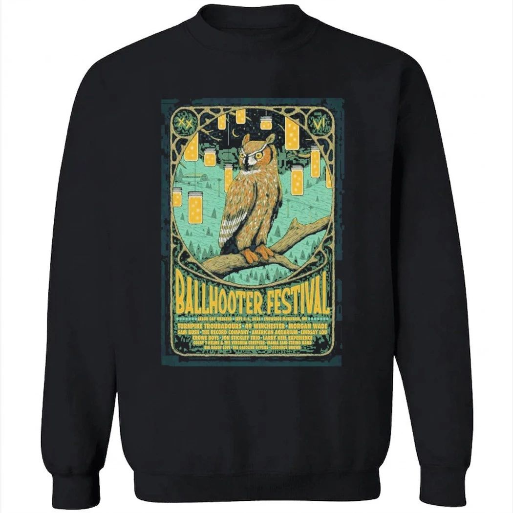 Ballhooter Festival West Virginia 9-6-2026 Poster Shirt