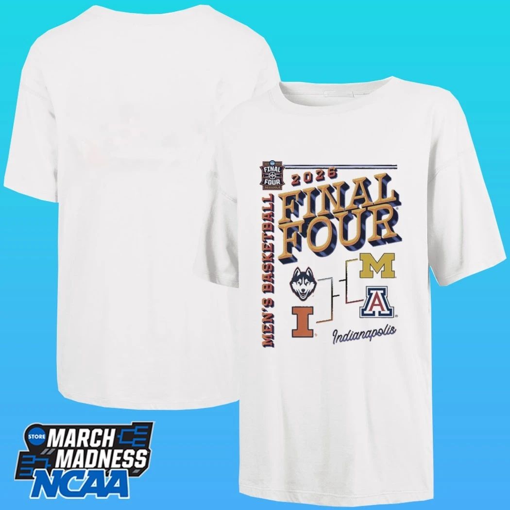 Illinois Basketball 2026 Final Four Bracket Shirt