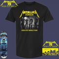 Metallica M72 Zürich, Switzerland 2026 Band Members World Tour T-Shirt