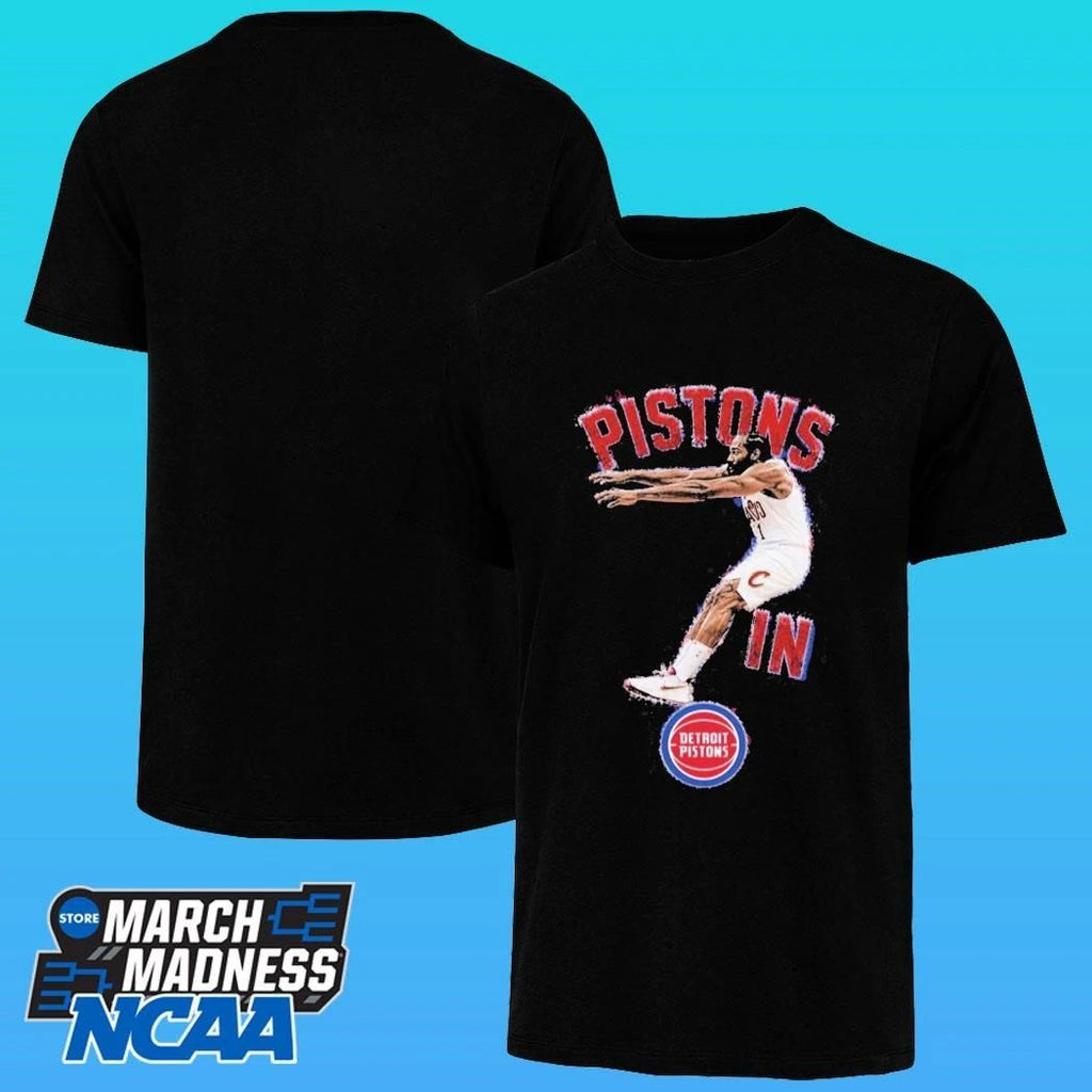 James Harden Pistons In Detroit Pistons Playoffs 2026 Shirt